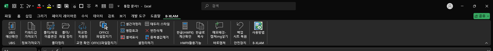 B-XLAM 리본